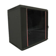 Шкаф 19 дюймов C126060BWT настенный 12U 600x600 черный