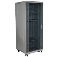 Шкаф 19 дюймов B256060GWT напольный 25U 600x600 серый