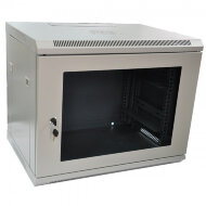 Шкаф 19 дюймов C066050GWT настенный 6U 600x500 серый
