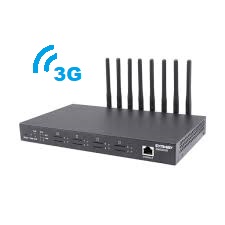 Synway SMG4008-8W, GSM VoIP-шлюз, 8 каналов. Поддержка WCDMA (3G)