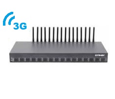 Synway SMG4016-16W GSM VoIP-шлюз, 16 каналов. Поддержка WCDMA (3G)