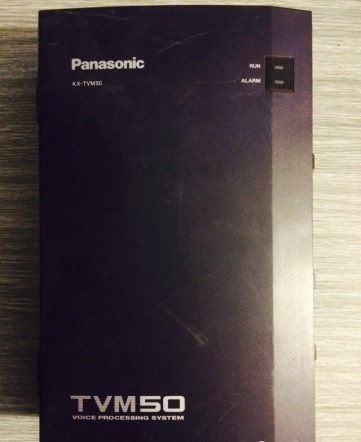 Речевой процессор Panasonic KX-TVM50. Модуль голосовой почты с расширенным функционалом и предназначен для совместного использования с АТС Panasonic KX-TDA