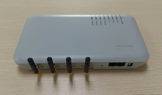 VoIP GSM шлюз GoIP-4 - оборудование, предназначенное для GSM терминации голосового трафика, поддерживает 4 канала